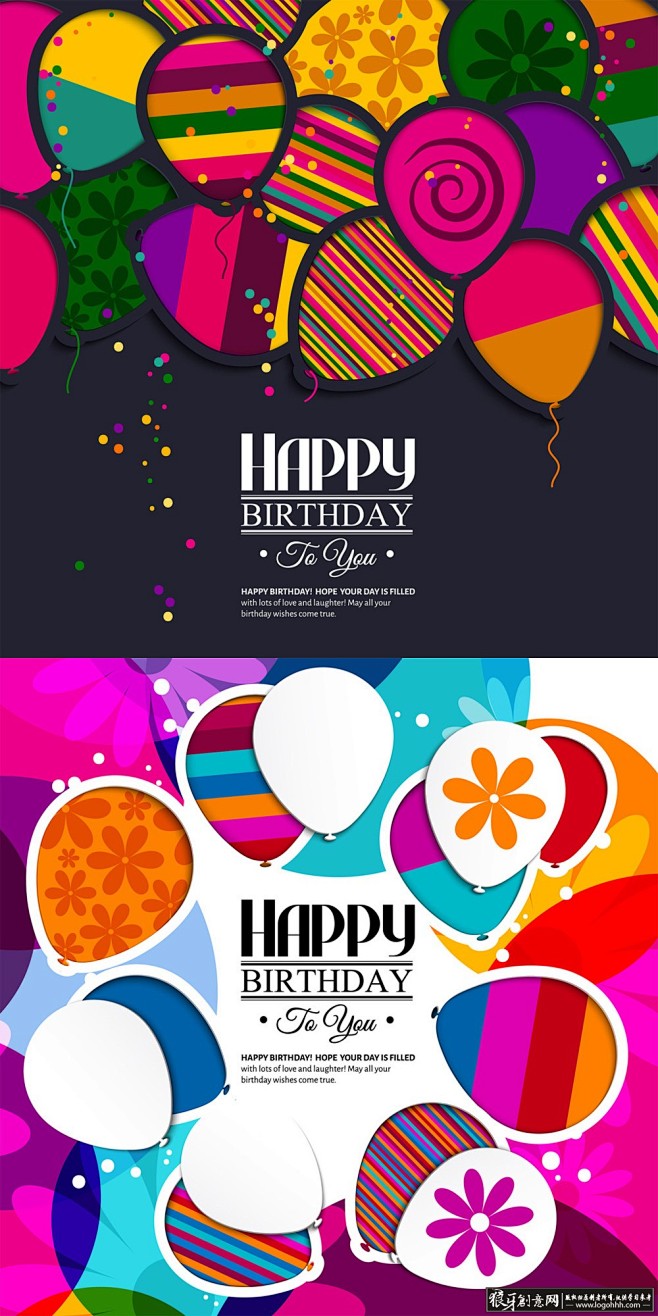 生日海报气球 酷炫背景图标签 时尚海报时尚背景 狼牙创意网_设计灵感