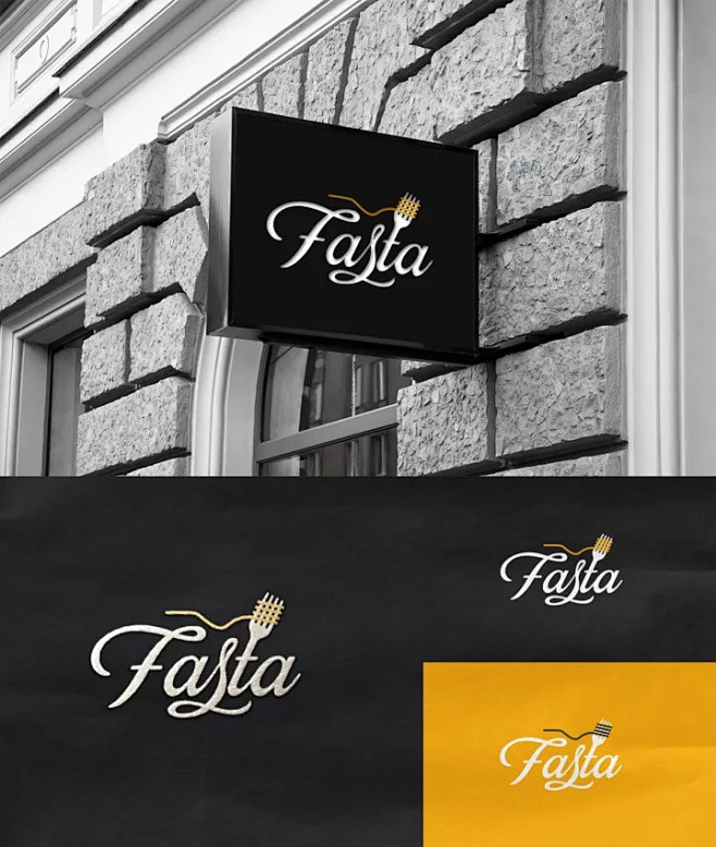 【Fasta 新加坡餐厅品牌视觉形象设计...