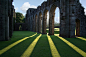 Llanthony修道院，拱门，威尔士，英国
