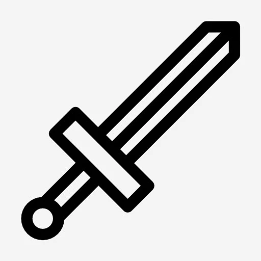 剑力量利剑图标_88ICON https://88icon.com 剑 力量 利剑 中世纪剑 幻想 冒险 武器-花瓣网