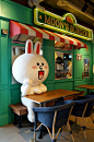 Brunch at Line Friends Cafe, Itaewon. - Theheyheyhey