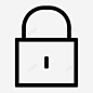 锁定保护安全图标 页面网页 平面电商 创意素材