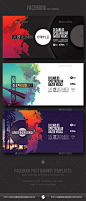 Electronic Music Party Vol3  Facebook Post Banner Templates  — PSD Template #inspiration #music #vinyl • Download ➝ https://graphicriver.net/item/electronic-music-party-vol3-facebook-post-banner-templates/18610692?ref=pxcr: 