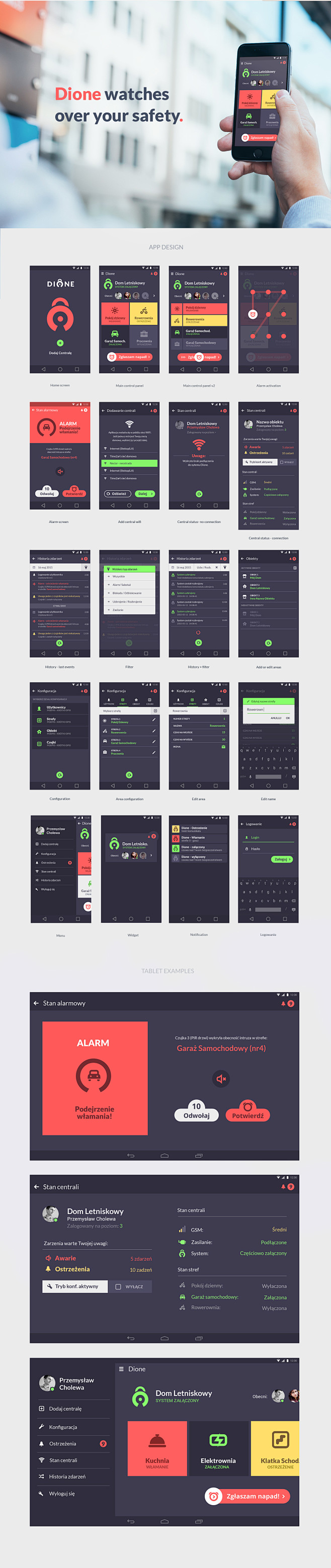 Dione : Security app...