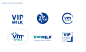 VIP MILK logo 牛奶制品品牌设计-古田路9号-品牌创意/版权保护平台