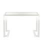 【亚克力透明书桌】亚克力透明玻璃材质，打造如水晶般质感，展现低调的华丽；时尚的家居氛围，就从一个完美的书桌开始吧~￥3781
