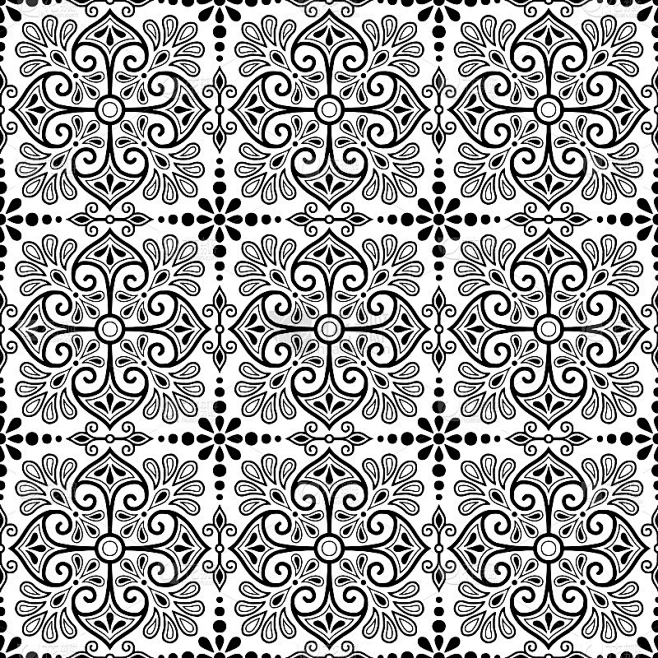 Abstract patterns Cross doodles Sketch素材-花瓣网