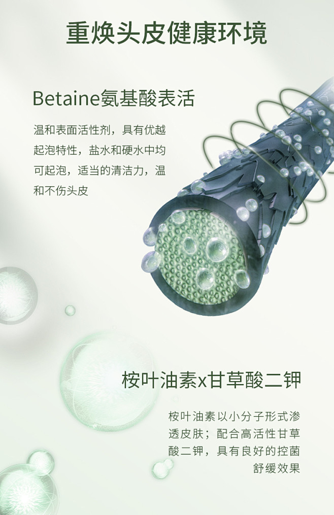菲诗蔻桉树洗发水去屑止痒控油无硅油氨基酸...