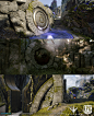 Paragon Organic Environment Assets, Scott Homer : Over the past 2 years I had the fantastic opportunity of working in a small team of immensely talented artists here at Epic Games to put together a few levels for the MOBO 'Paragon'. Here are some of the o