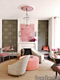 Pink Room Decor - Ideas for Decorating with Pink - House Beautiful