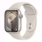 Apple/苹果 Apple Watch Series 9；星光色铝金属表壳；星光色运动型表带-tmall.com天猫
