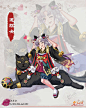 阴阳师同人都旗女|同人|猫掌柜|立绘|和风|阴阳师-角色原画作品图片素材