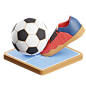 Futsal 3D Icon