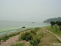 鼋头渚有一灯塔，临湖危立。1860年，无锡绅士华题蓉，一次舟行夜归，迷航误入湖心...