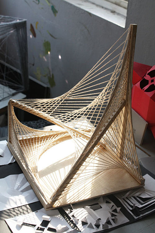 中国美院上海设计学院立体构成作品展示一arting365中国创意产业第一