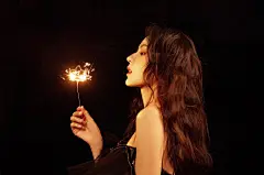 张予曦暗黑公主风写真图片壁纸