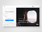 #20 Shots for Practice airline plane white flat minimalism ui ux website homepage blue