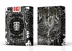 bicycle单车扑克牌 SUMI 墨 进口收藏花切手绘水墨创意卡牌-tmall.com天猫