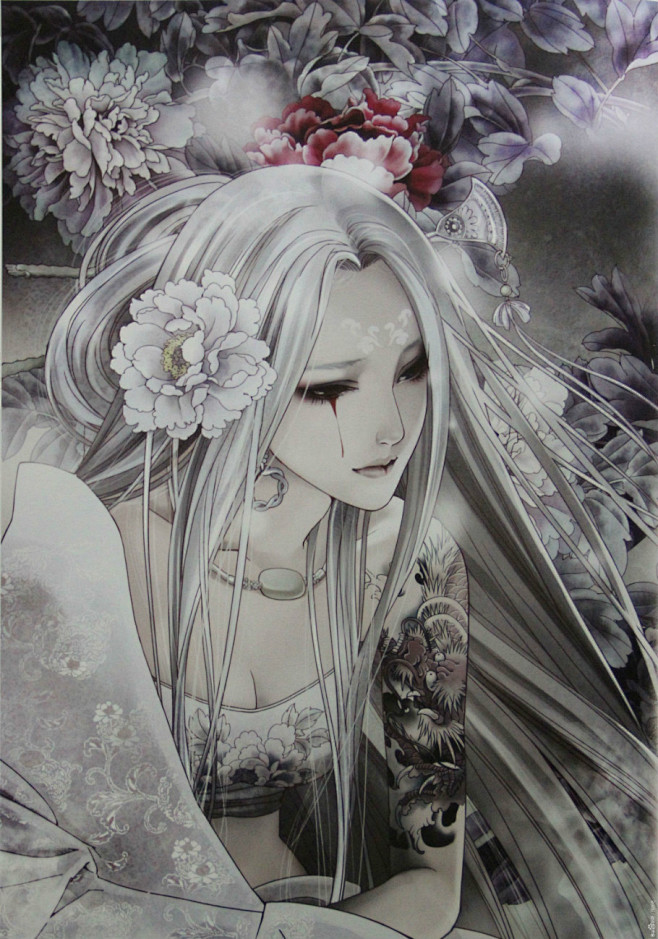 天狼收藏张小白的唯美插画世界繁花如素上天狼天狼