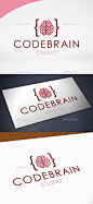 大脑标志模板——符号标志代码模板Code Brain Logo Template - Symbols Logo Templates帐户、动作脚本管理,应用,博客,大脑,代码,编码器,编码、计算机、计算、有创意,创意工作室,设计师、开发人员、动态、极客网络,天才,服务台,html,信息化,登录,身份,在网上,php程序员,聪明的想法,技术,网络,wordpress account, action script, admin, app, blog, brain, code, coder, coding, co