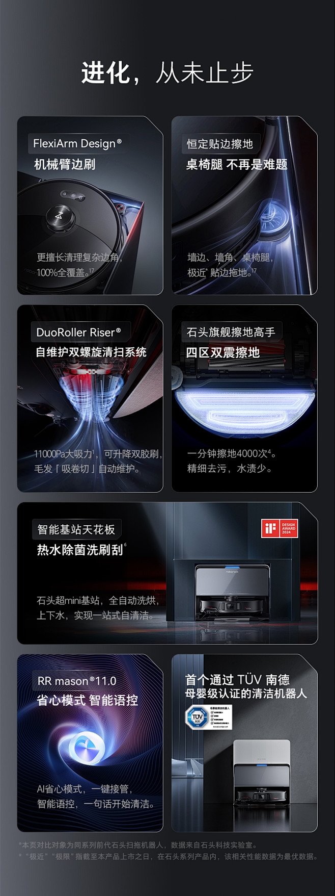 【新品上市】石头自清洁扫地机器人G20S...