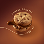 andre caputo 3D cookies 3D CHOCOLATE 3d Cookie chocolate cookie 3d Biscuit 3d choco chip 3d vanilla