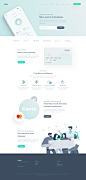 Dribbble - cente-full-landing-page.jpg by Ali Sayed