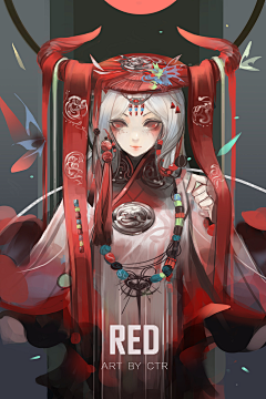 婆娑影采集到cg人设