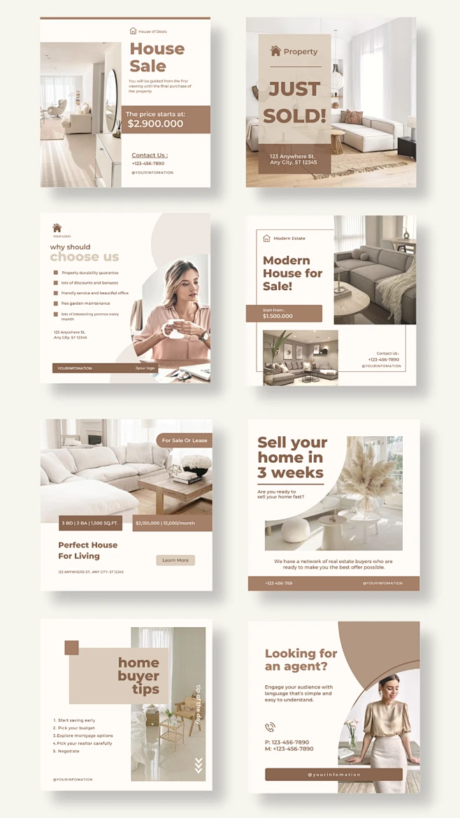 Real estate templates real estate social media post real estate