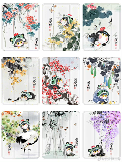 Q-QQ-Q采集到国风插画、海报、封面