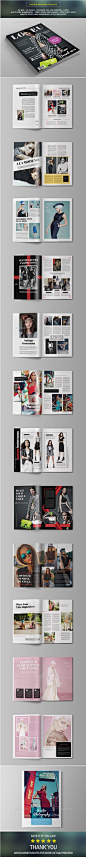 Fashion Magazine - Magazines Print Templates