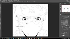 来一组漩涡鸣人动漫插画