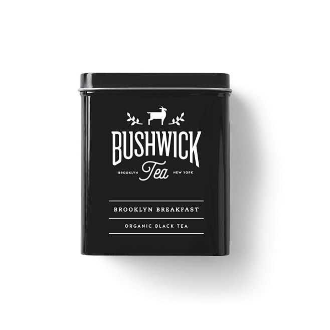 Bushwick tea tin can