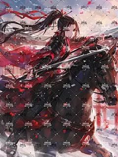AI版权图古风女1092