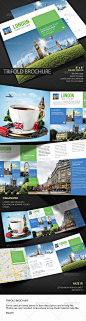 Square Trifold Brochure - Corporate Brochures