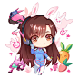 守望先锋 D.Va 同人图 插画 壁纸 | 守望屁股Q | 半次元-第一中文COS绘画小说社区