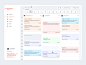 Appointments for YogaPlanner saas uxdn ux ui erp crm dashboard design