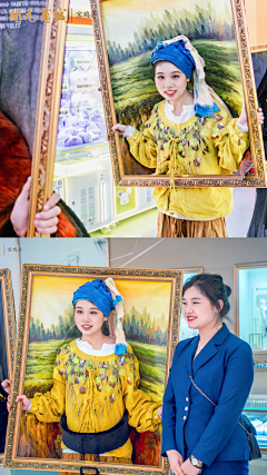 只工作不上班采集到名画相框