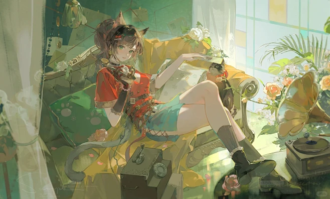 画了猫猫，猫好 - 小红书