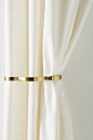 Constance Tieback by Anthropologie in Brown, Hardware