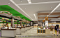 长沙超市装修设计可参考案例：汇悦新街市收银区效果图-广东天霸设计