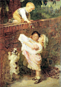最大的幸福 Frederick Morgan （1856–1927)童趣