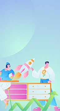 运营插画 | 图源免费EPS文件 |商务人士平面向量概念操作手绘插图