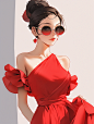 midjourney_brewerbenjamin_A_beautiful_and_charming_modern_young_woman_dres_eeda34f7-507e-46e8-94c2-97a5536fd3fc_2