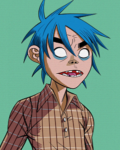 FzzzFzzz采集到Gorillaz