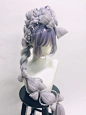 【棗的Lolita盘发】紫灰色的优雅