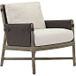 McGuire Furniture: Bercut Lounge Chair: A-115: