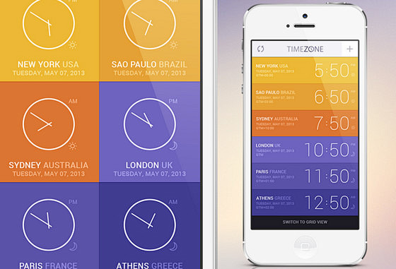 Time Zone App Concep...