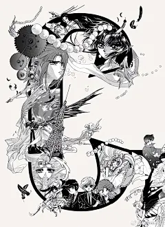 ACG动漫君

1小时前
知名动漫博主
“CLAMP展”第二弹主视觉图公开！每个角色都那么熟悉，艺术品[苦涩]

展示的23件作品的角色和主题组合在一起形成了五个字母「CLAMP」，表达了CLAMP的历史和多样性。