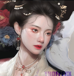 线条沉醉于旋律采集到漂亮脸蛋